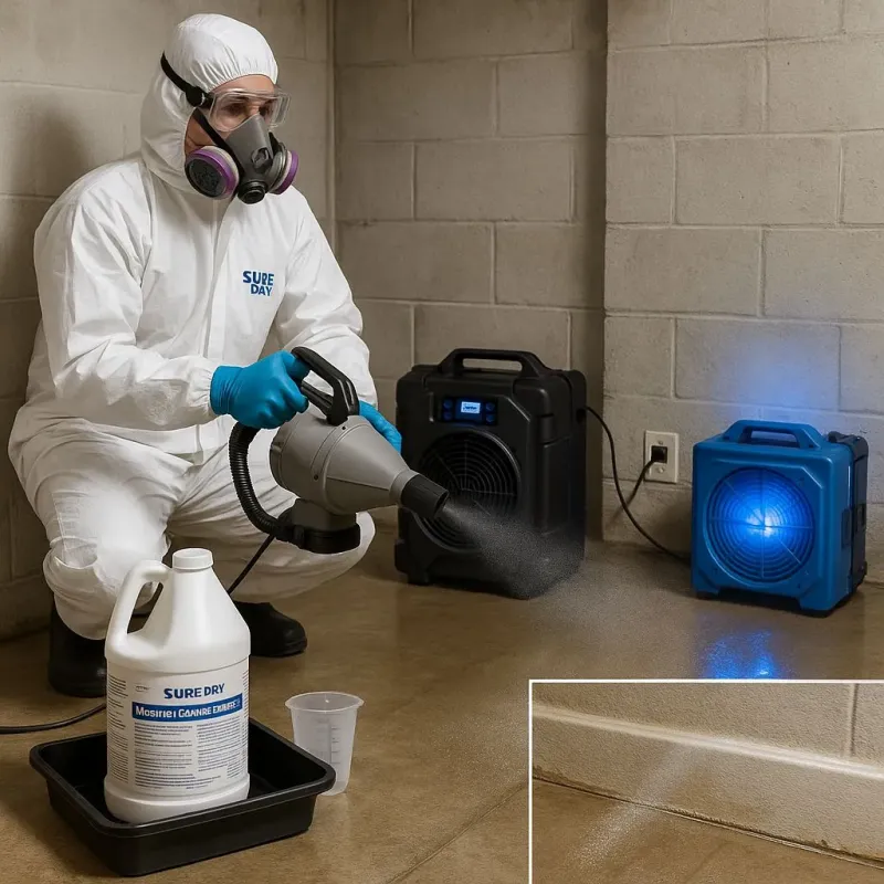 Sanitization and Odor Removal process in Gnadenhutten, OH