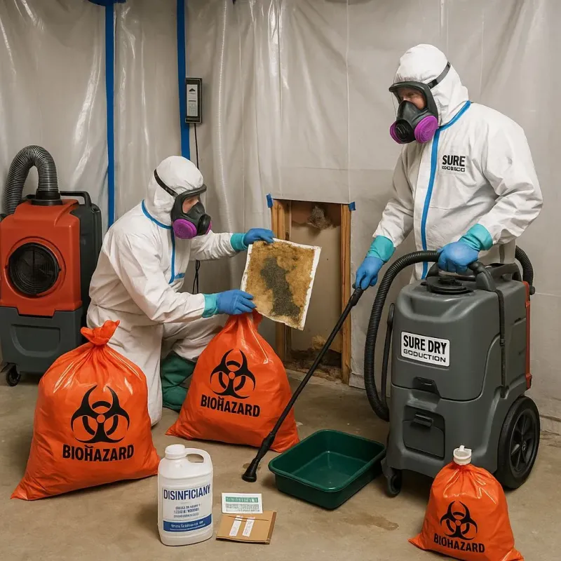 Contaminated Water Handling Protocols process in Gnadenhutten, OH